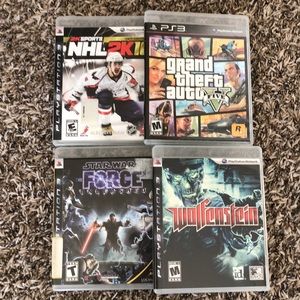 Bundle of 4x PS3 Games - excellent condition!
